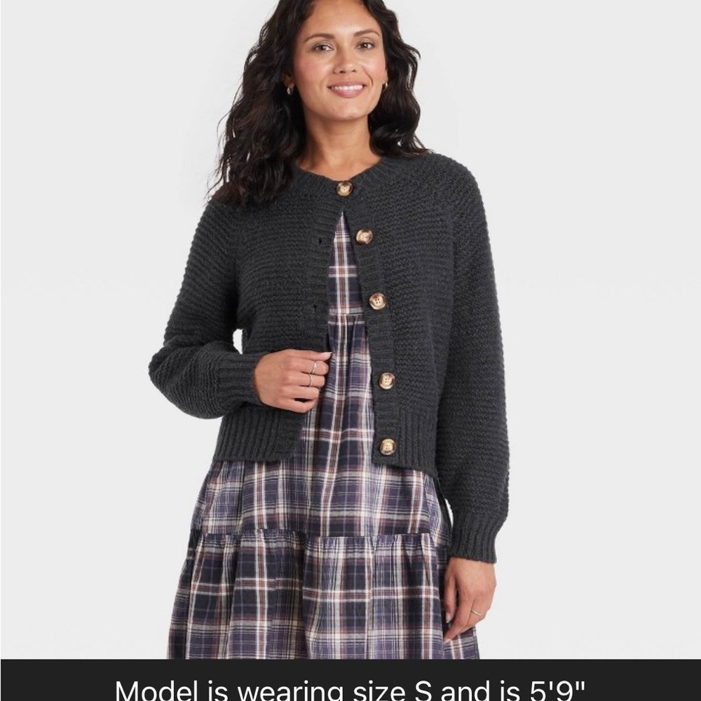 Universal Thread Button Front Cardigan